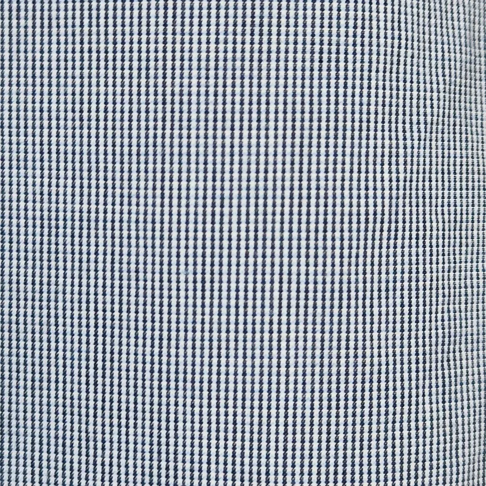 Banana Republic Mens Lightweight Custom Camden Fit Blue Sz M Nailhead Shirt FLAW